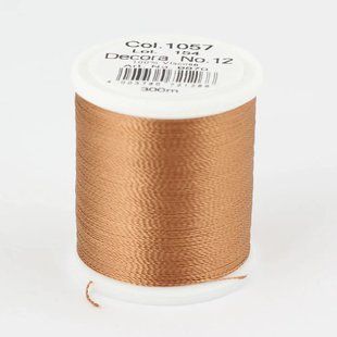 1057/9870 DECORA №12 100% віскозна нитка з об'ємним крученням, 300 м 1062569 фото
