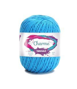 2194 CHARME пряжа (100% мерс.бавовна, 150гр. 396м. ), блакитний 1076071 фото
