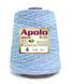 2373 APOLO ECO 4 пряжа (85% бавовна, 15% волокна, 600гр, 915м 1шт), блакитний 1075492 фото