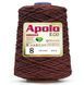 7496 APOLO ECO 8 пряжа (85% бавовна, 15% волокна, 600гр, 457м 1шт), шоколадний 1081362 фото