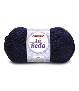 2584 LA SEDA пряжа (70% акрил 30% вовна, 100гр. 166м. ), синій 1075401 фото
