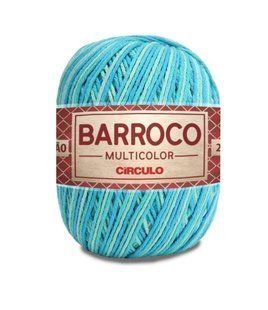 9397 BARROCO MULTICO пряжа (100% бавовна, 200гр. 226м.), різнокольоровий 1076333 фото