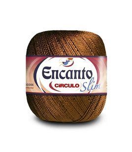 7154 ENCANTO SLIM пряжа (100% віскоза, 100гр. 240м ), коричневий 1075657 фото