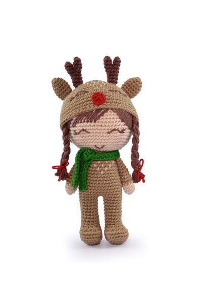 6 AMIGURUMI KIT - CHRISTMAS Flora (100% бавовна) 1075373 фото