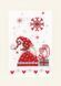 PN-0165989 Набір для вишивання хрестом (листівки) Vervaco Christmas gnomes "Різдвяні гноми" 1068209 фото 4