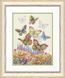 70-35448 Набір для вишивання хрестиком Flower butterflies/Квіткові метелики DIMENSIONS 1080575 фото 1