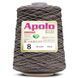 8107 APOLO ECO 8 пряжа (85% бавовна, 15% волокна, 600гр, 457м 1шт), сірий 1081363 фото