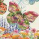 70-35448 Набір для вишивання хрестиком Flower butterflies/Квіткові метелики DIMENSIONS 1080575 фото 3