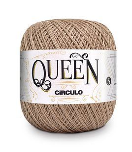 7650 QUEEN 5 пряжа (100% єгіпет.бавовна, 100гр. 424м.), бежевий 1080770 фото