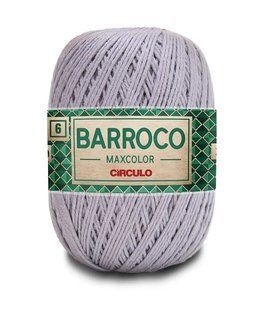 8212 BARROCO MAXCOLOR 6 пряжа (100% бавовна, 200гр. 226м), світло-сірий 1076568 фото