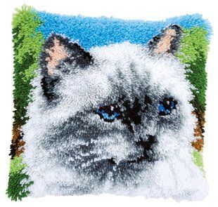 PN-0146760 Набір для вишивання килимова техніка Ragdoll Ганчіркова лялька 40х40 (подушка) 1070579 фото