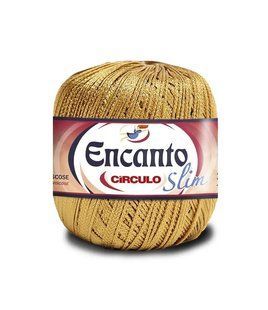 7577 ENCANTO SLIM пряжа (100% віскоза, 100гр. 240м ), золотий 1075653 фото