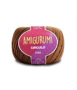 7220 AMIGURUMI пряжа (100% мерс.бавовна, 125гр. 254м.), коричневий 1075915 фото