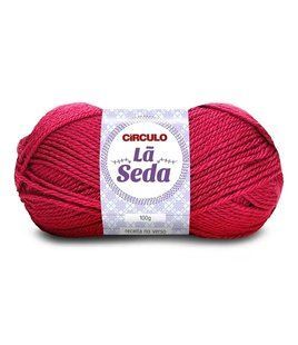 6133 LA SEDA пряжа (70% акрил 30% вовна, 100гр. 166м. ), рожевий 1075415 фото