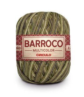 9935 BARROCO MULTICO пряжа (100% бавовна, 200гр. 226м), різнокольоровий 1076331 фото