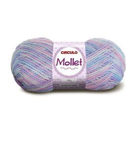 9490 MOLLET пряжа пряжа (100% акрил, 100гр, 200м), різнокольоровий 1075263 фото
