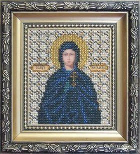 Набір для вишивання бісером Чарівна Мить Б-1066 "Ікона свята мучениця Іулія (Юлія)" 105303 фото