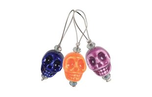 11253 Маркери петель (12 шт) Playful Beads Skull Candy KnitPro 1064339 фото