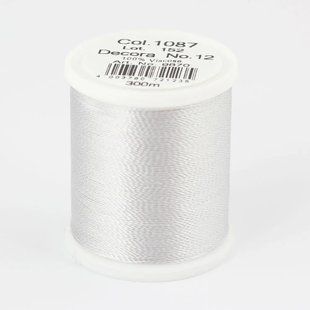 1087/9870 DECORA №12 100% віскозна нитка з об'ємним крученням, 300 м 1062570 фото