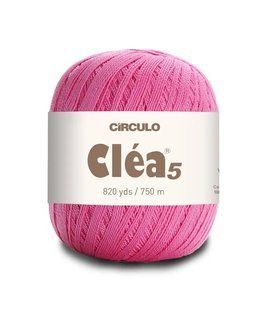 3182 CLEA 5 пряжа(100% мерс.бавовна, 151гр. 750м. ), рожевий 1076257 фото