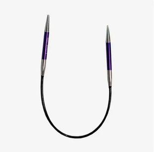 47087 Спиці кругові Zing KnitPro, 22,5 см, 3,75 мм 1079295 фото