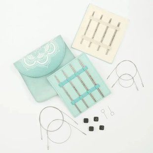 36341 Набір знімних ультратонких кругових спиць Mindful Petite Midil KnitPro 1082226 фото