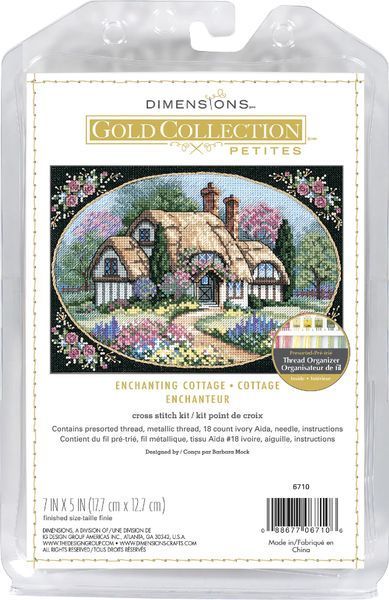 06710 Набір для вишивання хрестом DIMENSIONS Зачарований котедж &bull; &laquo;Enchanted Cottage&raquo; 1078430 фото