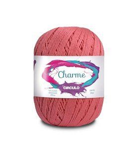 3048 CHARME пряжа (100% мерс.бавовна, 150гр. 396м. ), рожевий 1076055 фото