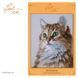 PN-0203542 Набір для вишивки хрестом LanArte The purrfect stare Чистий погляд 1077855 фото 3