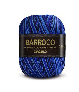 9482 BARROCO MULT. PREMIUM пряжа (100% бавовна мерсерізована, 200гр. 226м. ), різнокольоровий 1080610 фото