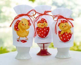 PN-0147927 Набір для вишивання хрестом Vervaco Happy Easter III "Щаслива Пасха III" 1060350 фото