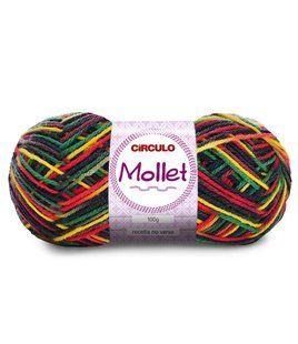 9294 MOLLET пряжа пряжа (100% акрил, 100гр, 200м), різнокольоровий 1075268 фото