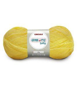 1289 AMORE BABY пряжа (100% акріл, 40гр. 200м. ), жовтий 1076342 фото