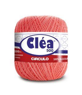 3048 CLEA 500 пряжа (100% мерс.бавовна, 76гр. 500м. ), рожевий 1076683 фото