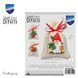 PN-0194764 Набір для вишивання хрестом (мішечки для саше) Vervaco Easter Bunnies Різдво 1077849 фото 3