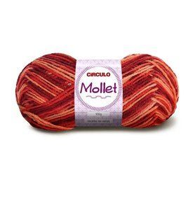 9649 MOLLET пряжа пряжа (100% акрил, 100гр, 200м), різнокольоровий 1075243 фото