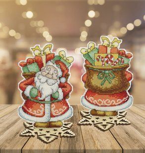 Т-56 Набір для вишивання хрестиком Crystal Art Серія "Казка. Дід Мороз" 1068329 фото