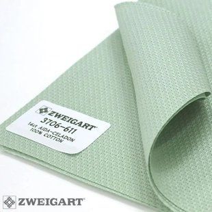 3706/611 Stern-Aida 14 (55*70см) , канва Zweigart 1071072 фото