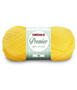1245 PREMIER пряжа (100% акріл, 100гр. 283м. ), жовтий 1076437 фото