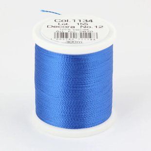 1134/9870 DECORA №12 100% віскозна нитка з об'ємним крученням, 300 м 1062573 фото