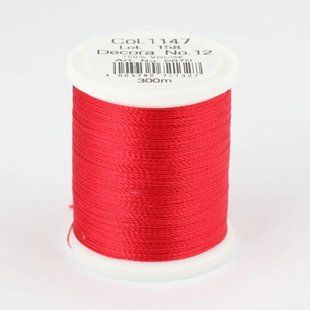 1147/9870 DECORA №12 100% віскозна нитка з об'ємним крученням, 300 м 1062591 фото