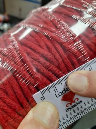 5368 APOLO MACRAME пряжа (85% бавовна, 15% інші волокна, 800г, 225 м 1 шт), зелений 1080636 фото
