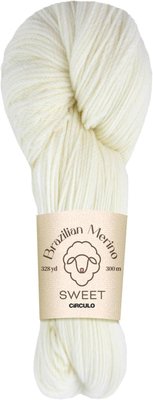 8001 BRAZILIAN MERINO SWEET (100% меринос .100г .300 м ) 1078180 фото