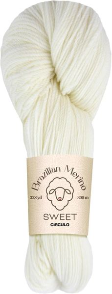 8001 BRAZILIAN MERINO SWEET (100% меринос .100г .300 м ) 1078180 фото