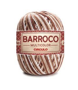 9687 BARROCO MULTICO пряжа (100% бавовна, 200гр. 226м), різнокольоровий 1076302 фото