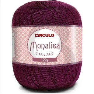 3168 MONALISA пряжа (100%акріл, 100гр. 525м. ), бордовий 1076397 фото