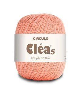 4514 CLEA 5 пряжа(100% мерс.бавовна, 151гр. 750м. ), рожевий 1076258 фото
