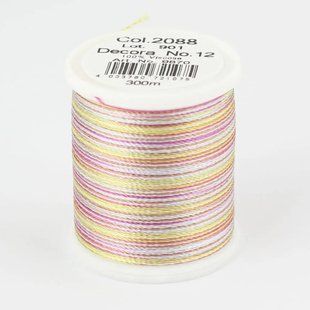 2088/9870 DECORA №12 100% віскозна нитка з об'ємним крученням, 300 м 1062576 фото