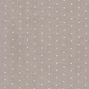 3217/1399 Edinburgt Mini Dots 36 (36*46см) льон із білими міні точками , канва Zweigart 1070305 фото