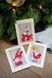 PN-0185078 Набір для вишивання хрестом (листівки) Vervaco Christmas gnomes "Різдвяні гноми" 1070650 фото 2